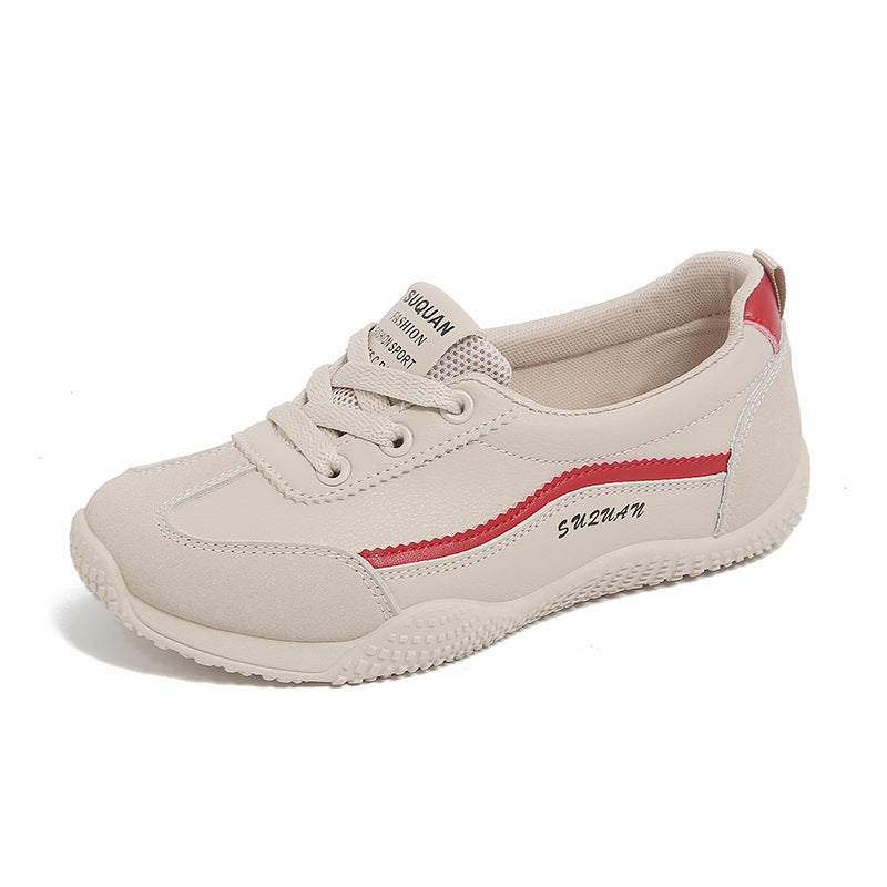 Damen sportliche Sneakers mit atmungsaktivem Obermaterial und flexiblem Sohlenprofil R&B