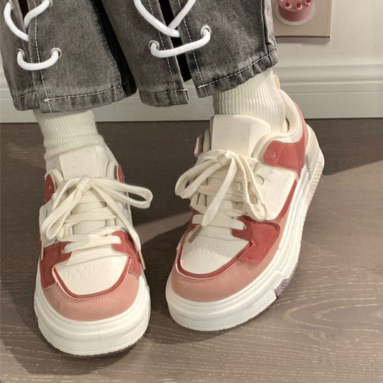 Damen sportive Sneaker mit innovativer Schnürtechnologie und modischem Design R&B