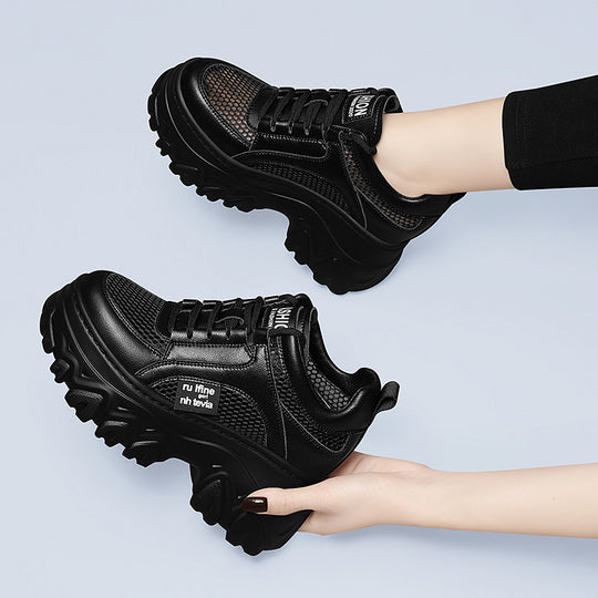 Damen Sportliche Chunky Sneakers mit atmungsaktivem Obermaterial und ergonomischer Sohle R&B
