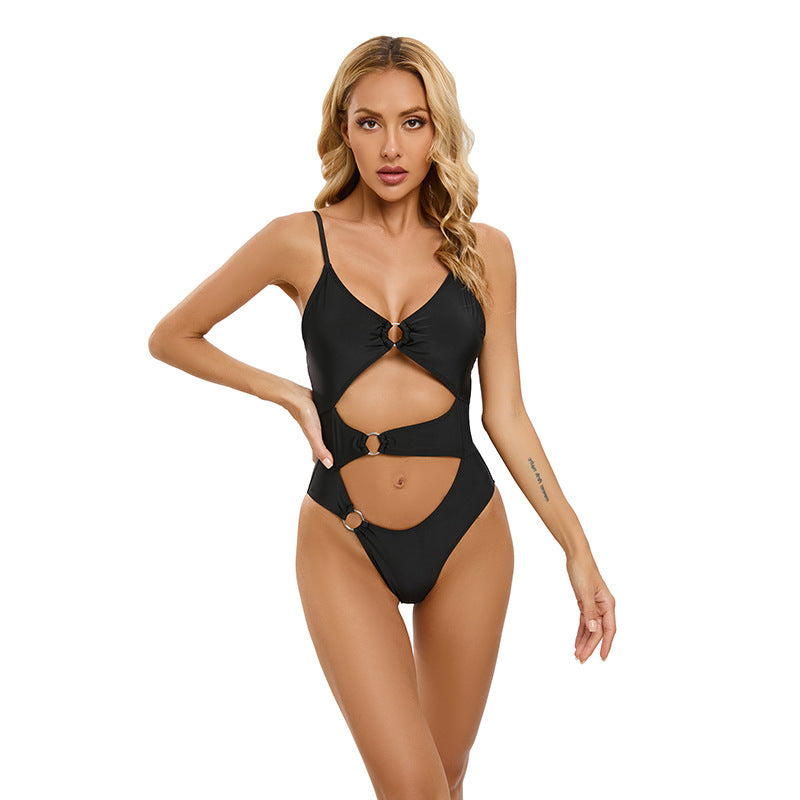 Damen Bunte Bikini mit modischem Schnitt R&B