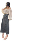 Damen transparentes Mules mit glitzerndem Riemendesign R&B