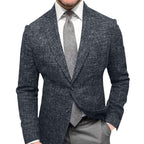 Herren eleganter Karoanzug R&B