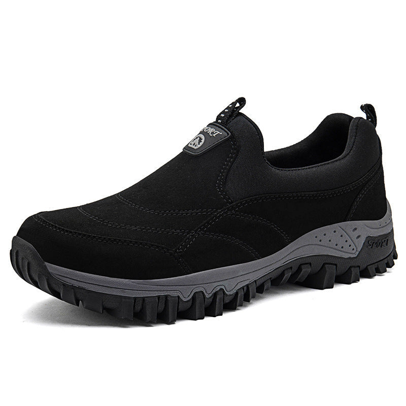 Damen Komfortable Slip-On Wanderschuhe