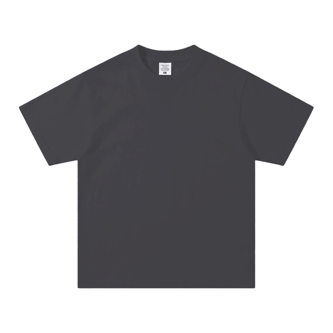 Damen Oversized T-Shirt aus hochwertiger Baumwolle mit praktischem Rundhalsausschnitt R&B