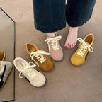 Damen Sneakers im klassischen Retro-Stil mit besonderer Sohle