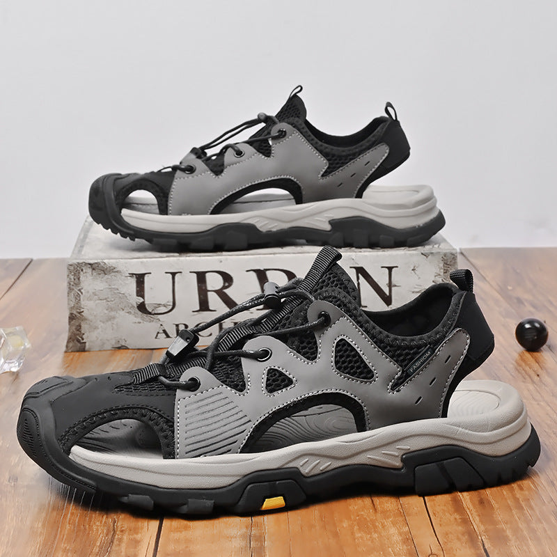 Damen Atmungsaktive Trekking Sandalen mit rutschfester Sohle R&B