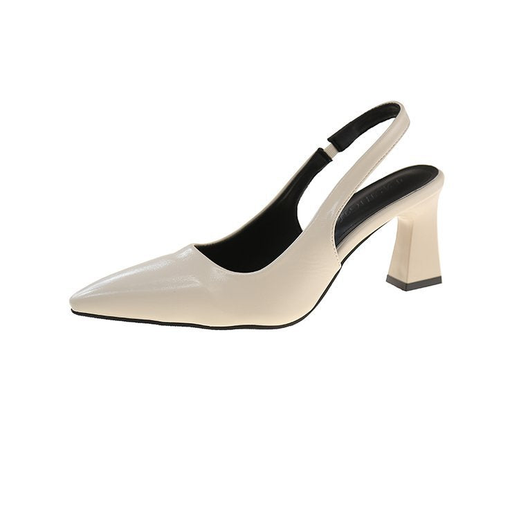 Damen Slingback-Pumps mit elegantem Design und stilvollem Blockabsatz R&B
