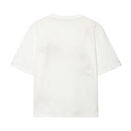 Damen T-Shirt mit feiner Stickerei und einzigartigen Drucken R&B