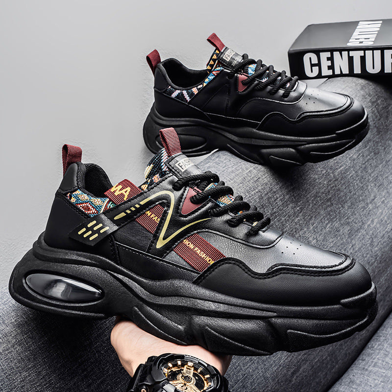 Damen Sportliche Chunky Sneakers mit atmungsaktivem Mesh-Obermaterial und gepolsterter Sohle R&B