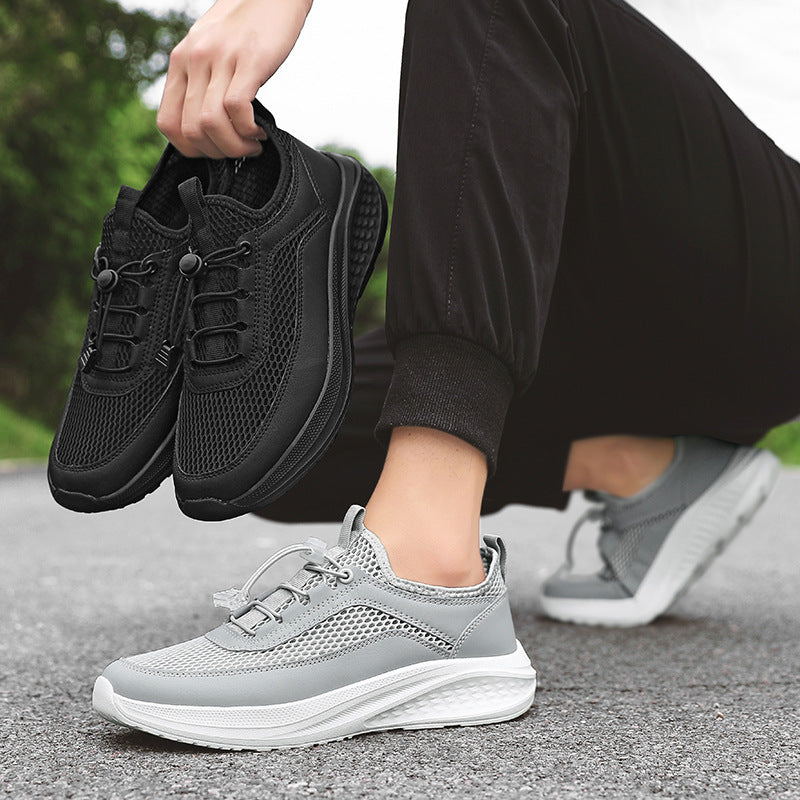 Damen Atmungsaktive Lauf-Sneaker mit elastischem Schnürsystem