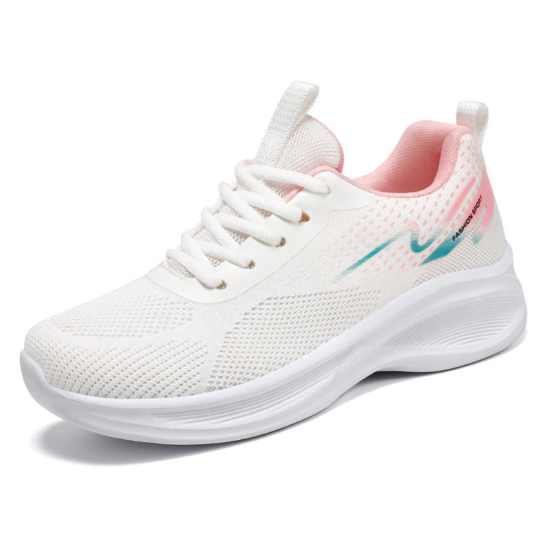 Damen Sportliche Laufschuhe mit atmungsaktivem Mesh-Obermaterial und dämpfender Sohle R&B