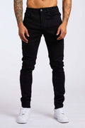 Herren Slim-Fit Jeans mit elastischem Komfortbund und modernen Details