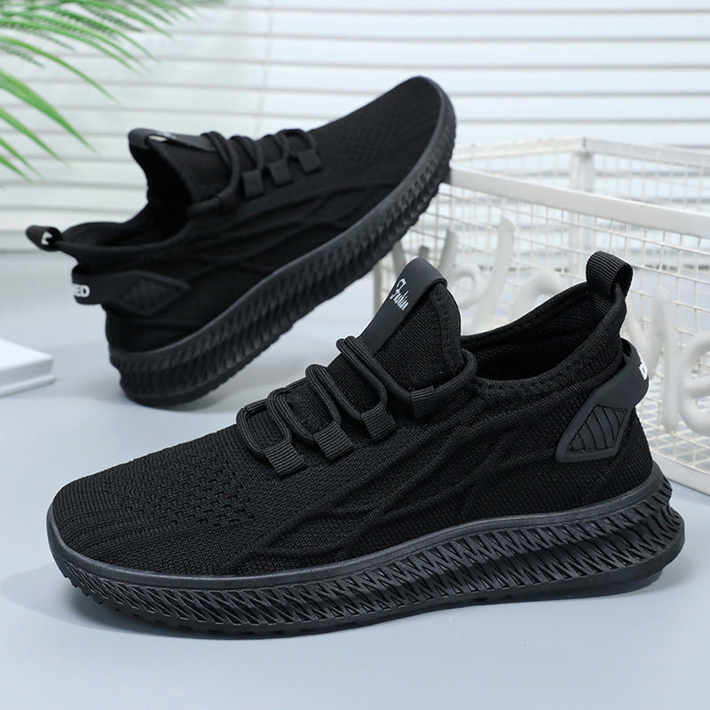 Damen Atmungsaktive Sport-Sneaker mit elastischem Obermaterial und dämpfender Sohle R&B