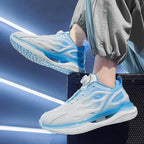 Damen sportliche Laufschuhe mit innovativem Dämpfungssystem und atmungsaktiven Eigenschaften