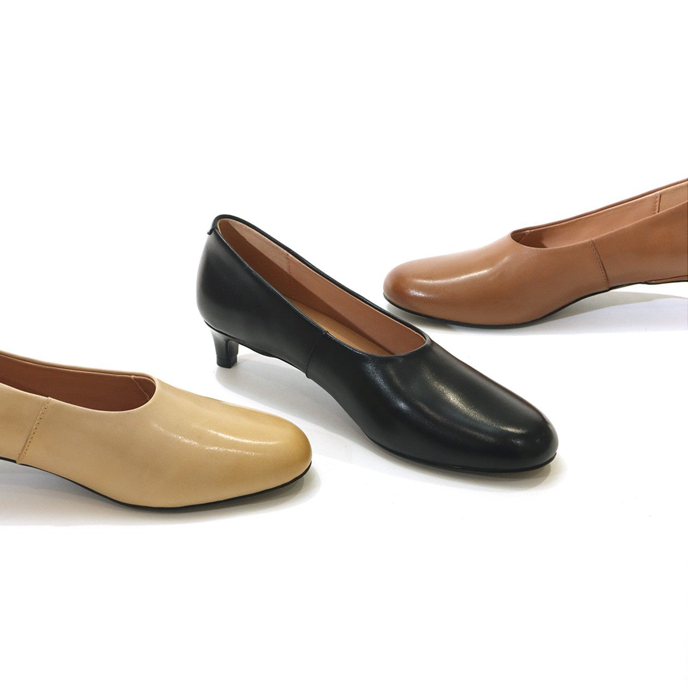 Damen elegante Ballerinas mit zeitlosem Design und komfortablem Fußbett R&B