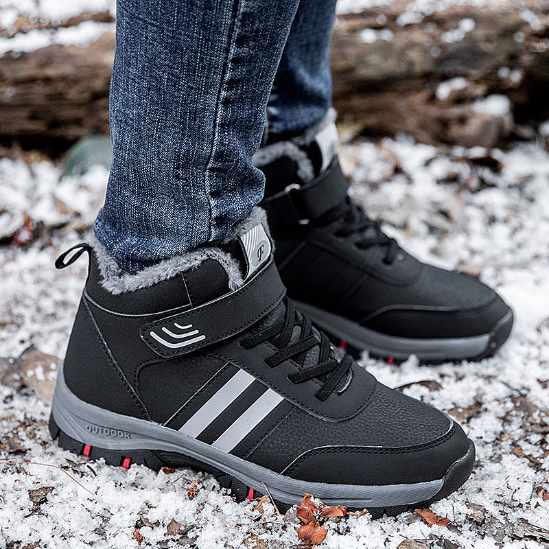 Herren Warmfutter Stiefel mit rutschfester Sohle R&B