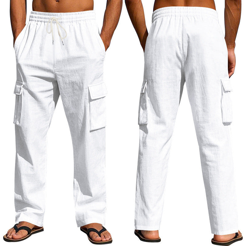 Herren Cargo-Hose mit verstellbarem Bund und praktischen Seitentaschen R&B