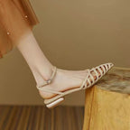 Damen Elegant geschnittene Riemchen Sandalen R&B