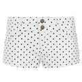 Damen Modische Shorts mit zeitgemäßem Punktedesign und hohem Bund R&B
