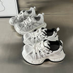 Damen Sportliche Sneakers mit innovativer Schnürung und atmungsaktiver Mesh-Oberfläche R&B