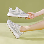 Damen Sportliche Sneakers mit dämpfendem Komfort und atmungsaktivem Mesh-R&B