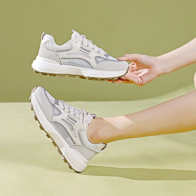 Damen Sportliche Sneakers mit dämpfendem Komfort und atmungsaktivem Mesh-R&B