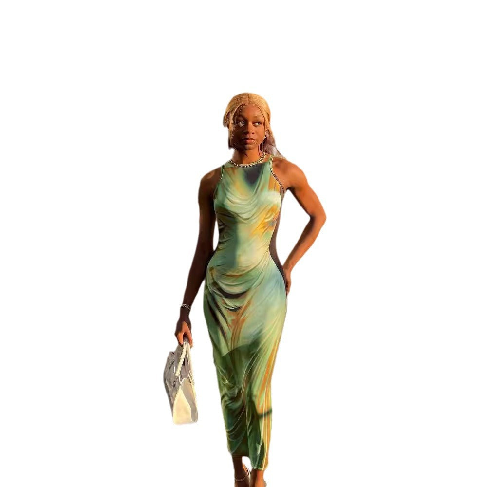 Damen Elegantes Cocktail-Kleid mit raffiniertem Schnitt R&B
