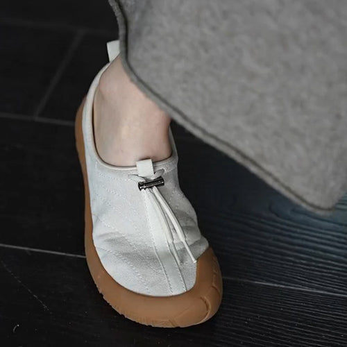 Damen sportliche Freizeitschuhe mit elastischem Verschluss R&B