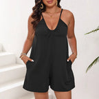 Damen eleganter Beach-Jumpsuit R&B