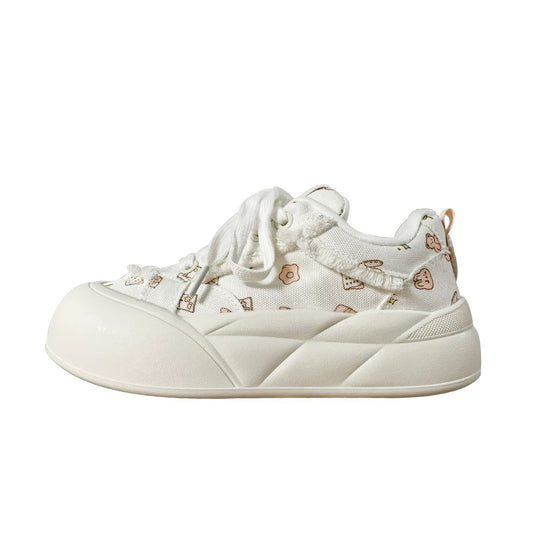 Damen Sneakers mit verspieltem Design und bequemer Dämpfung R&B