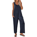Damen Overall mit weit geschnittenem Bein R&B