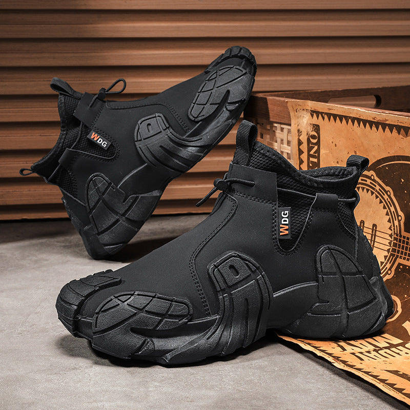 Herren robuste Outdoor Boots mit stabiler Sohle R&B