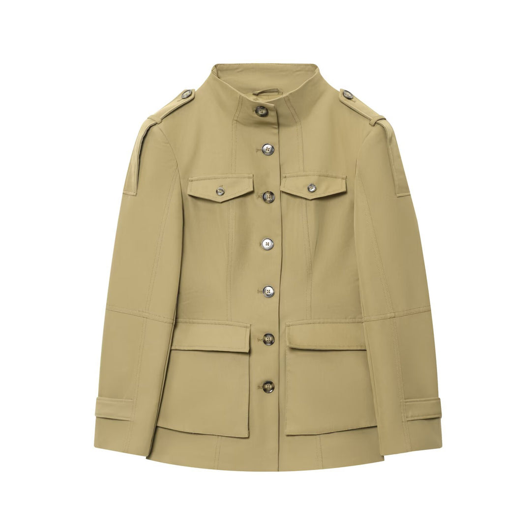 Damen Utility-Jacke mit praktischen Taschen R&B