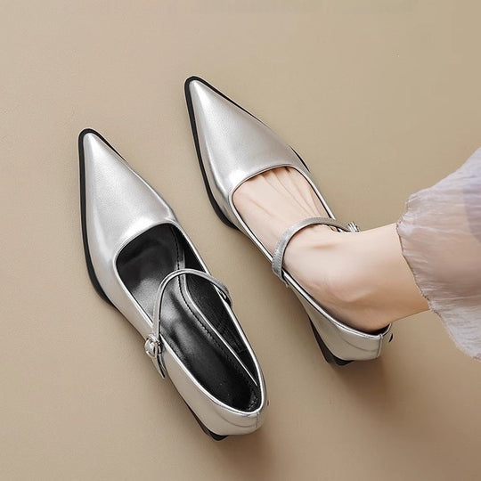 Damen elegante Slingback-Pumps mit schickem Absatz R&B