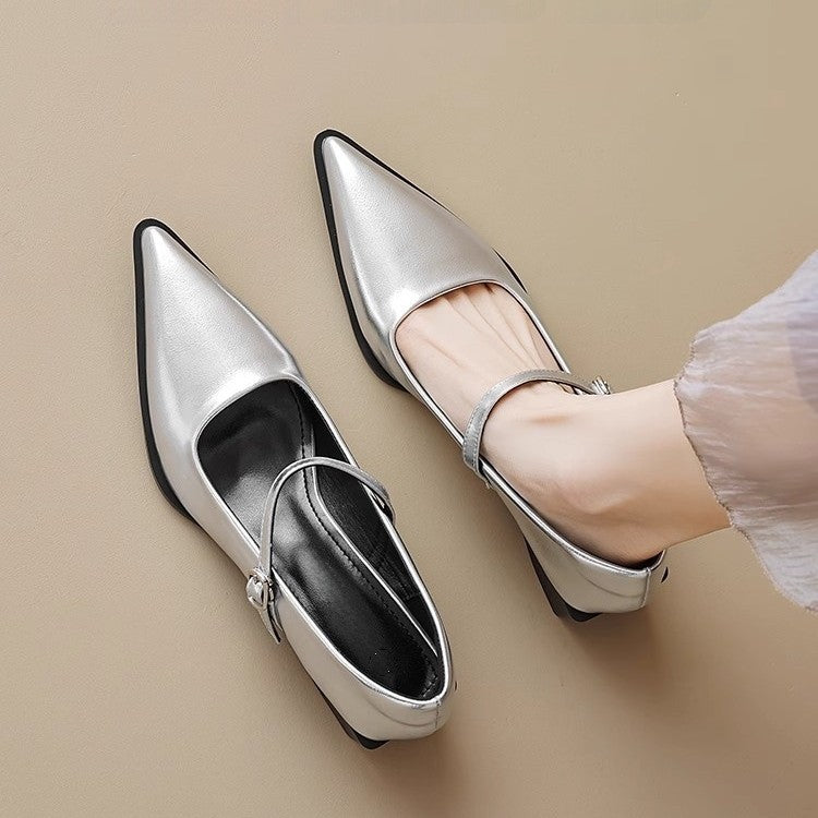Damen elegante Slingback-Pumps mit schickem Absatz R&B