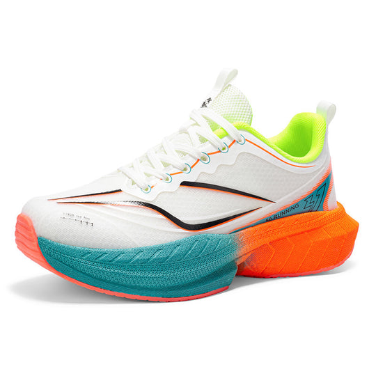 Damen Hochleistungs-Runningschuhe mit atmungsaktiver Oberflächenstruktur und dämpfender Sohle R&B