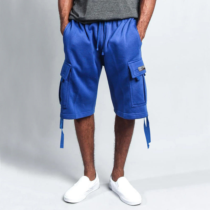 R&B | Gerade Shorts mit mehreren Taschen