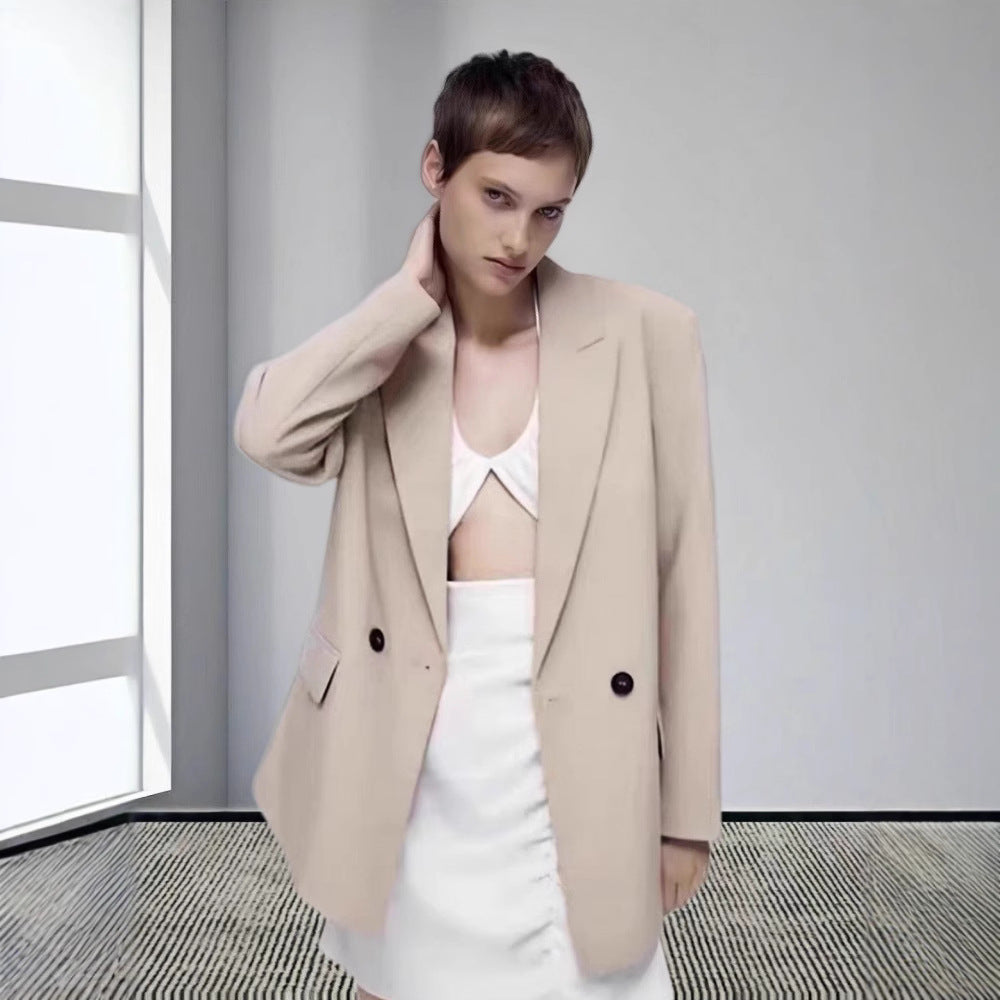 Damen Modischer und eleganter Oversized Blazer R&B