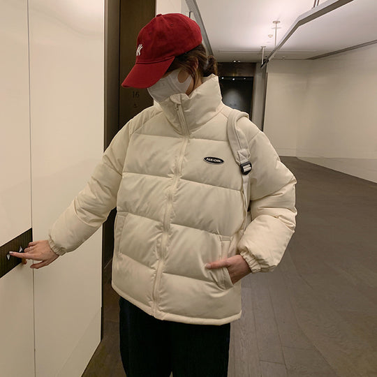 Damen Kurz geschnittene Funktionsjacke mit hohem Kragen R&B