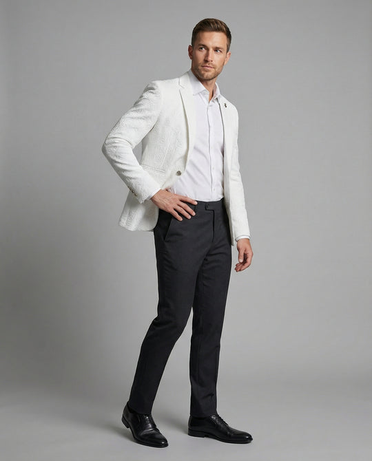 Herren Blazer strukturiert modern
