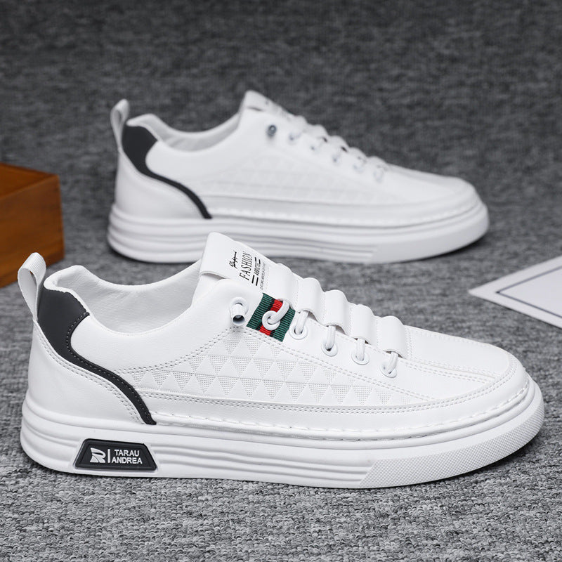 Damen Mode Sneakers mit strukturierter Oberflächenstruktur und dämpfendem Sohlenprofil R&B