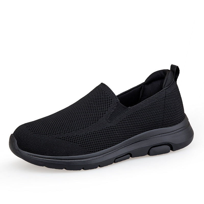 Damen Slip-On Fitnessschuhe mit atmungsaktiver Mesh-Oberfläche R&B