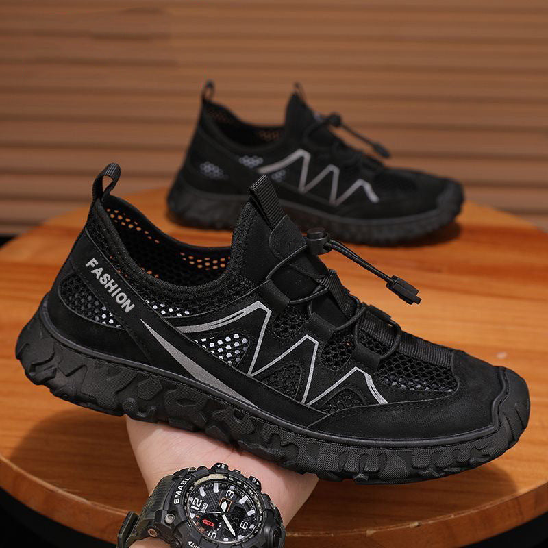 Damen Sportliche Laufschuhe mit atmungsaktiver Mesh-Konstruktion und flexibler Sohle R&B