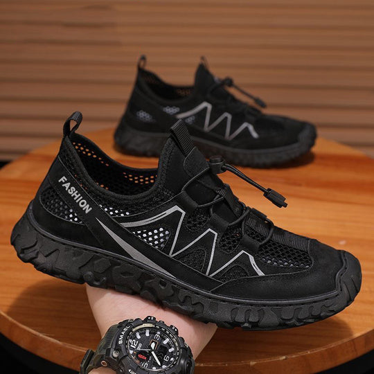 Damen Sportliche Laufschuhe mit atmungsaktiver Mesh-Konstruktion und flexibler Sohle R&B