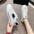 Damen Sneaker mit auffälligem Stern-Design R&B