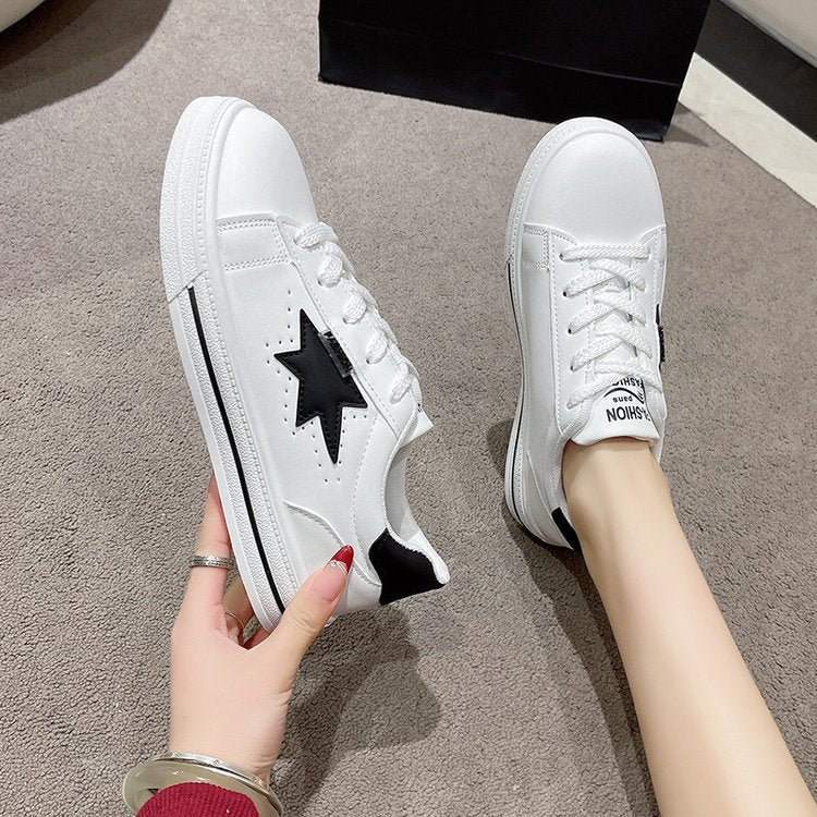 Damen Sneaker mit auffälligem Stern-Design R&B