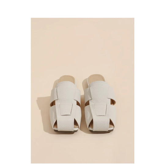 Damen modische Clogs mit weichem Fußbetten und stylischer Überlappung R&B