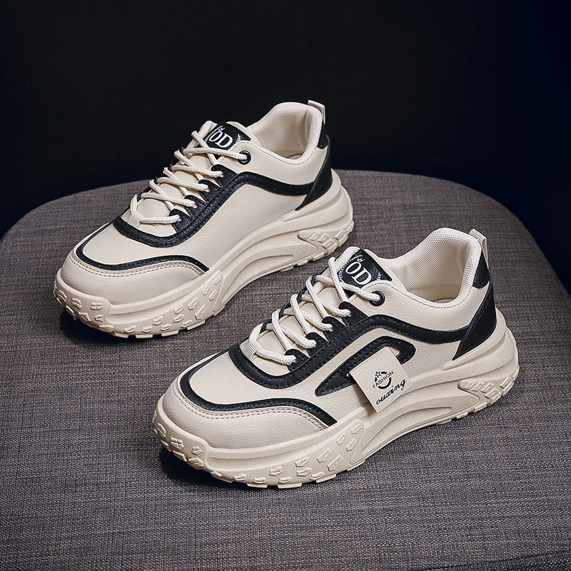 Damen Sportliche Sneaker mit stabiler Laufsohle und atmungsaktiver Oberflächenstruktur R&B