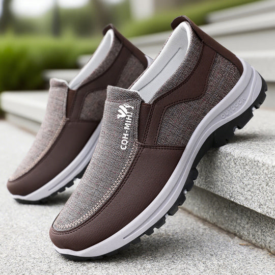 Damen Komfortable Slip-On Halbschuhe mit rutschfester Sohle und atmungsaktivem Obermaterial R&B