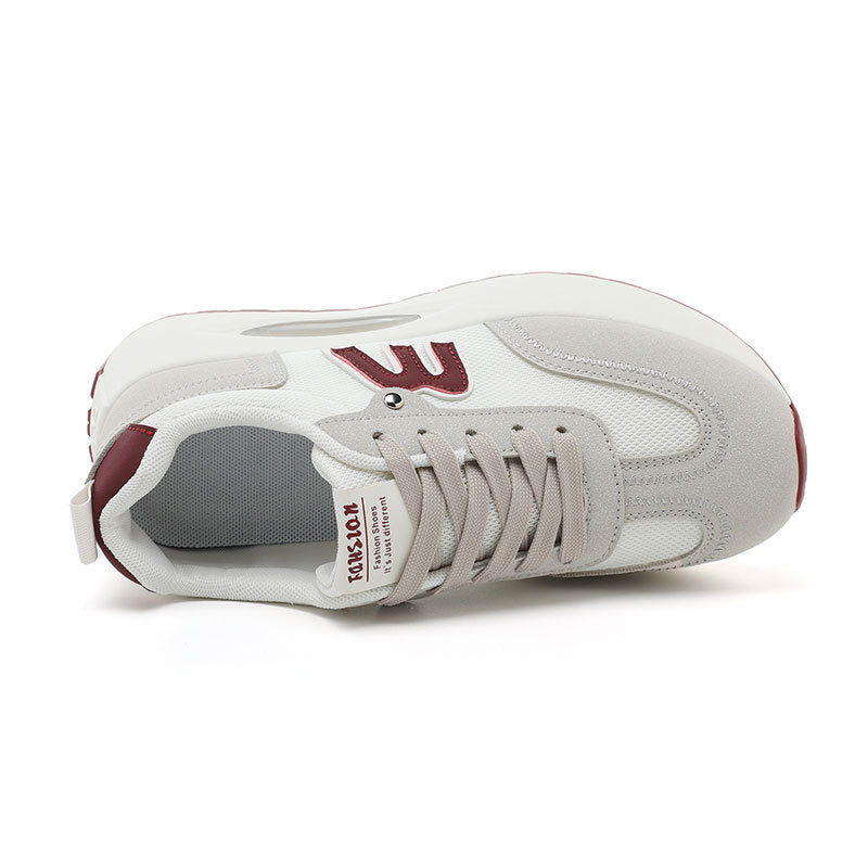 Damen Sportliche Sneakers mit atmungsaktiver Mesh-Oberfläche und dämpfender Sohle R&B 1771555830